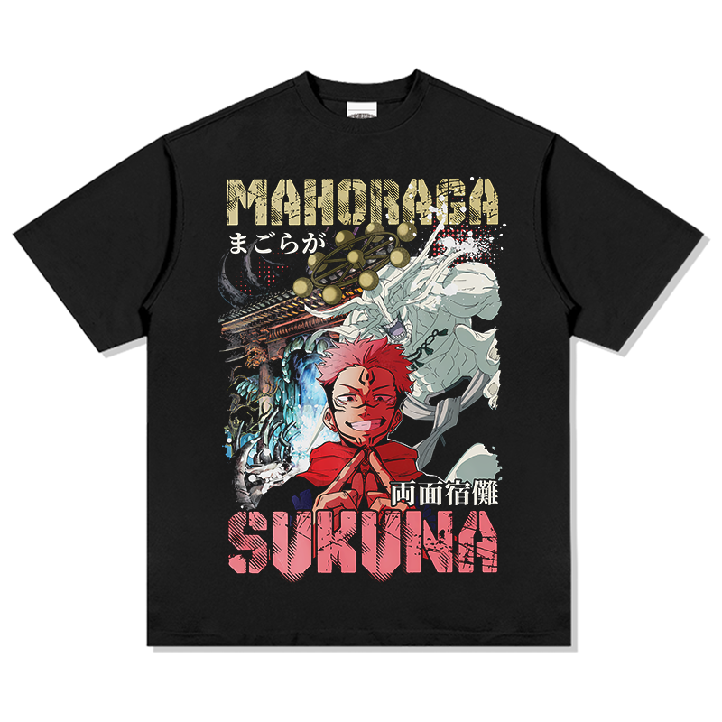 Mahoraga Vs Ryomen Sukuna "Anime" TEE Hoodie, Sweatshirt | CoreVibeTees.com (Image 1)