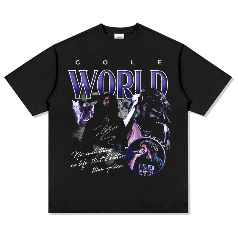 Cole World By J Cole  TEE Hoodie, Sweatshirt | CoreVibeTees.com (Image 1)