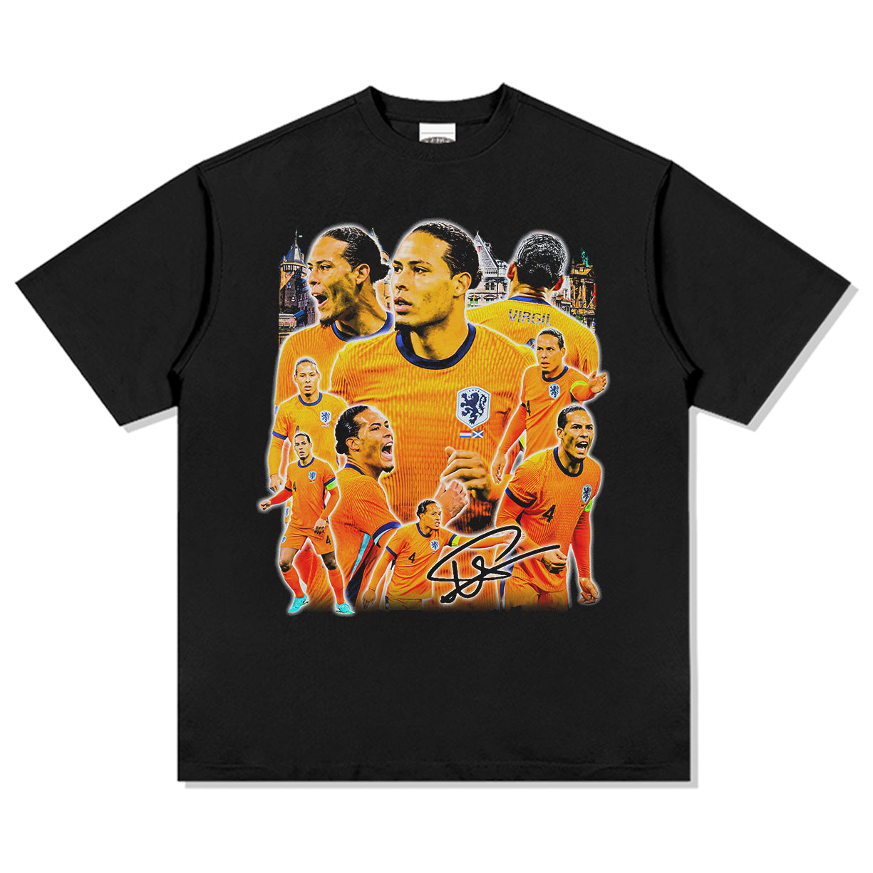 Virgil van Dijk Signature Tee Hoodie, Sweatshirt | CoreVibeTees.com (Image 1)