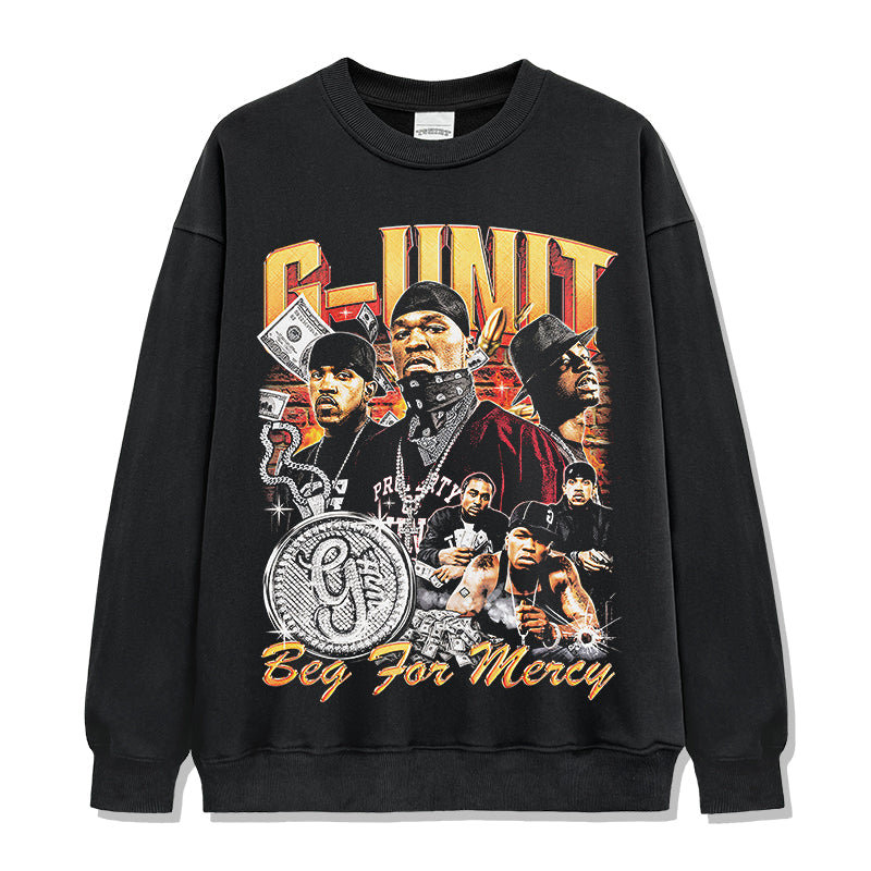 G-Unit By Beg For Mercy  Sweatshirt T-Shirts, Hoodie | CoreVibeTees.com (Image 1)