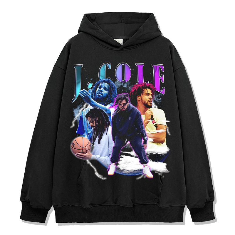 J Cole Basketball HOODIE T-Shirts, Sweatshirt | CoreVibeTees.com (Image 1)