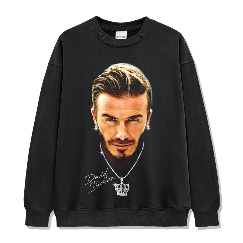 David Beckham â€œSignatureâ€ Sweatshirt Style002 T-Shirts, Hoodie | CoreVibeTees.com (Image 1)