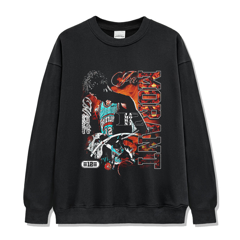 Ja Morant Sweatshirt NBA Style002 T-Shirts, Hoodie | CoreVibeTees.com (Image 1)
