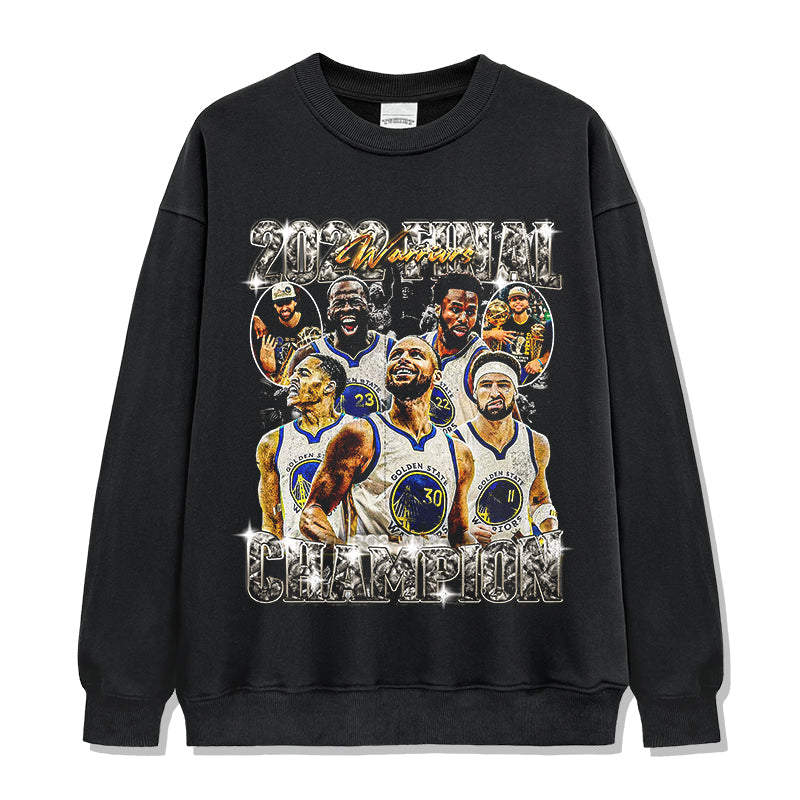 Warriors Championship Sweatshirt NBA T-Shirts, Hoodie | CoreVibeTees.com (Image 1)