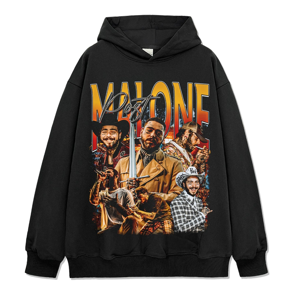 Post Malone Hoodie Style001 T-Shirts, Sweatshirt | CoreVibeTees.com (Image 1)