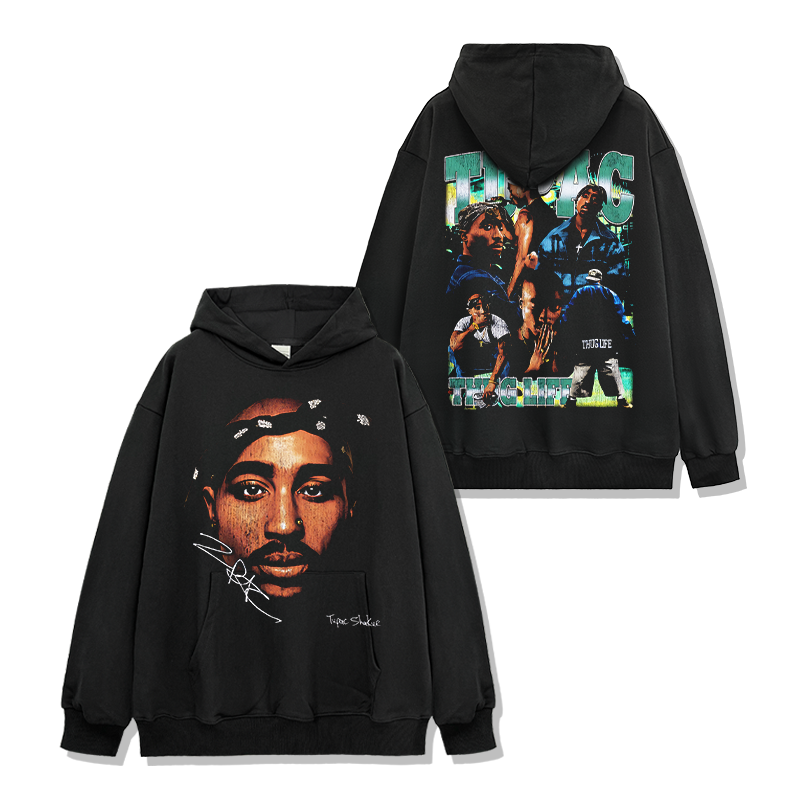 Tupac Shakur Signature HOODIE T-Shirts, Sweatshirt | CoreVibeTees.com (Image 1)