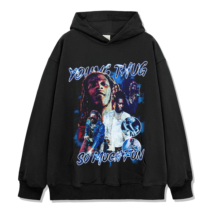 Young Thug Hoodie Style004 T-Shirts, Sweatshirt | CoreVibeTees.com (Image 1)