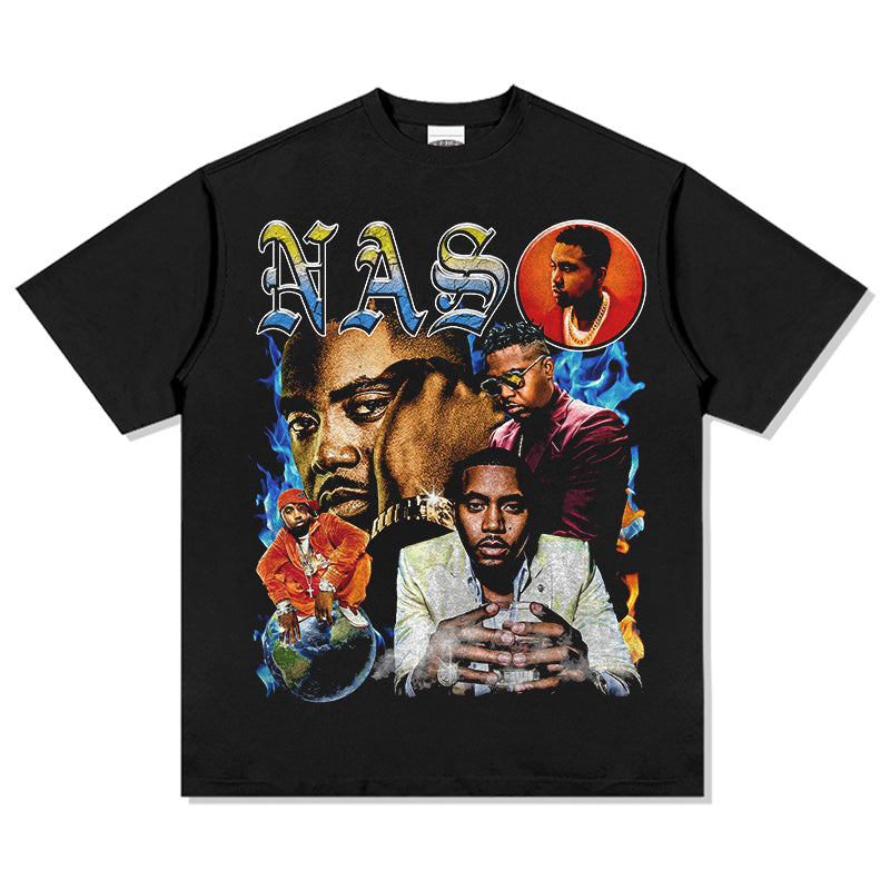 Nas TEE Style001 Hoodie, Sweatshirt | CoreVibeTees.com (Image 1)
