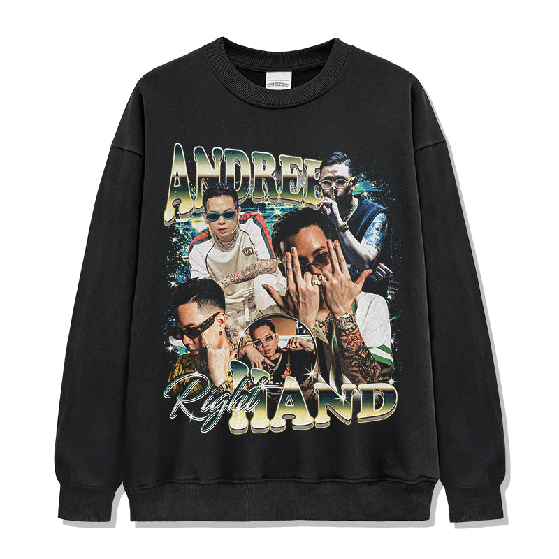 Andree Right Hand Sweatshirt T-Shirts, Hoodie | CoreVibeTees.com (Image 1)