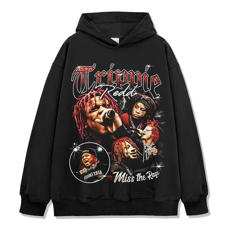 Miss The Rage By Trippie Redd Hoodie T-Shirts, Sweatshirt | CoreVibeTees.com (Image 1)