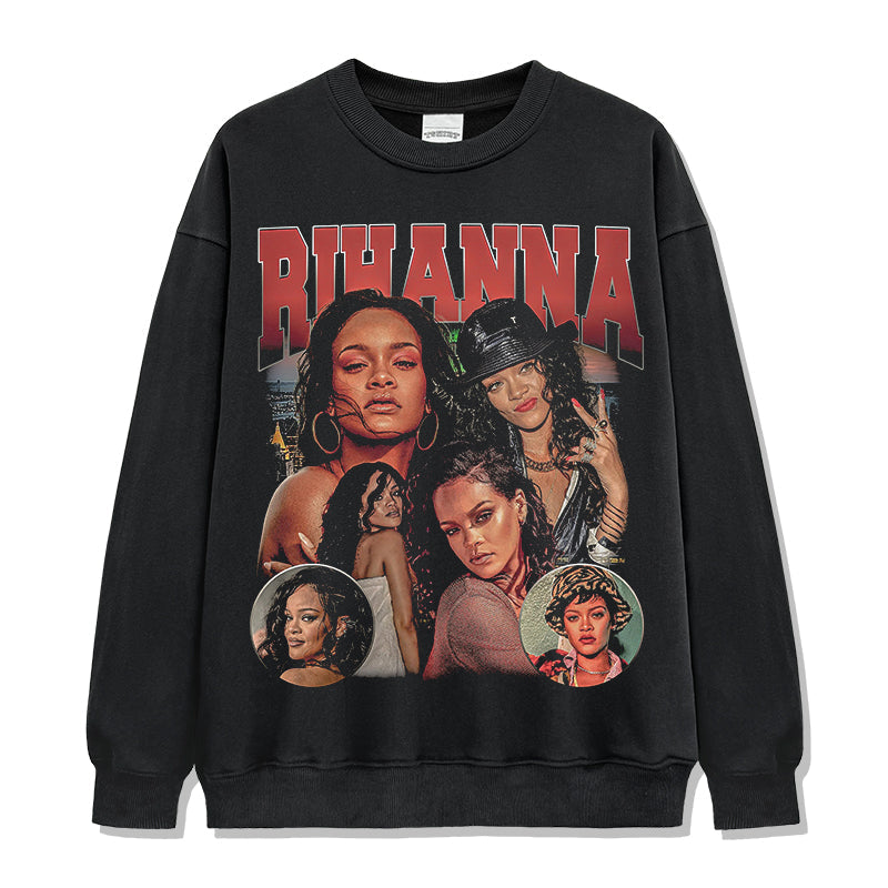 Rihanna Sweatshirt T-Shirts, Hoodie | CoreVibeTees.com (Image 1)