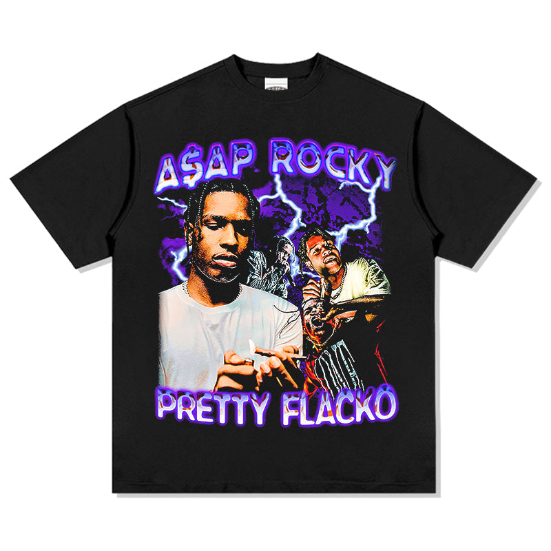 Pretty Flacko by Asap Rocky TEE Hoodie, Sweatshirt | CoreVibeTees.com (Image 1)