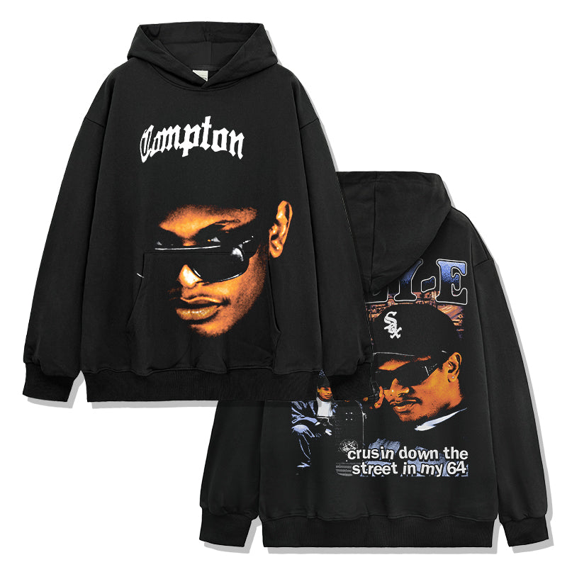 Compton By Eazy-e Hoodie T-Shirts, Sweatshirt | CoreVibeTees.com (Image 1)