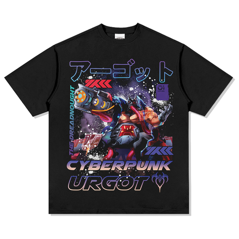Cyberpunk Urgot "Anime" TEE Hoodie, Sweatshirt | CoreVibeTees.com (Image 1)