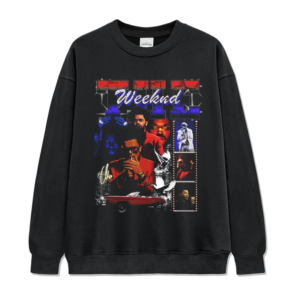 The Weeknd Sweatshirt T-Shirts, Hoodie | CoreVibeTees.com (Image 1)