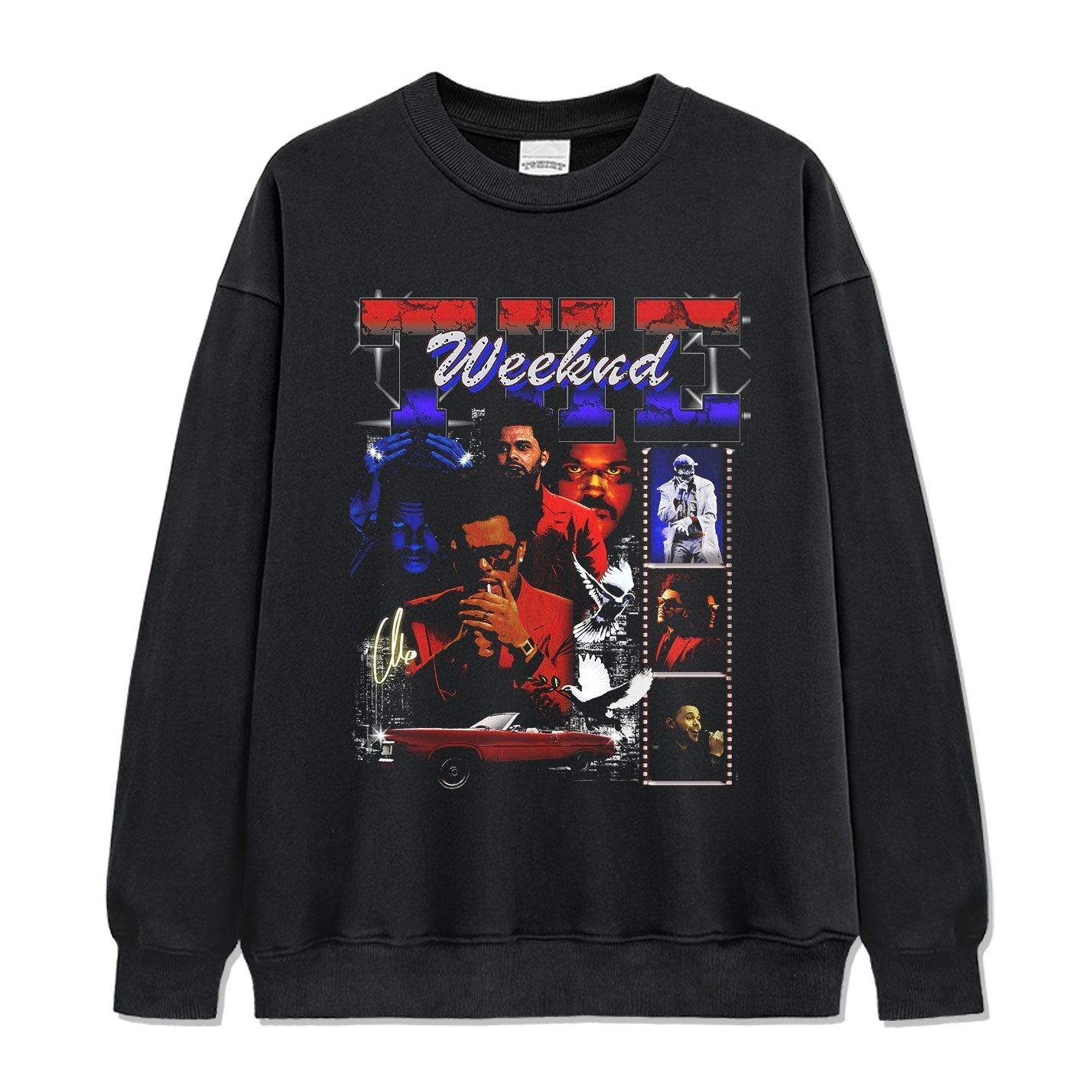 The Weeknd Sweatshirt T-Shirts, Hoodie | CoreVibeTees.com (Image 1)