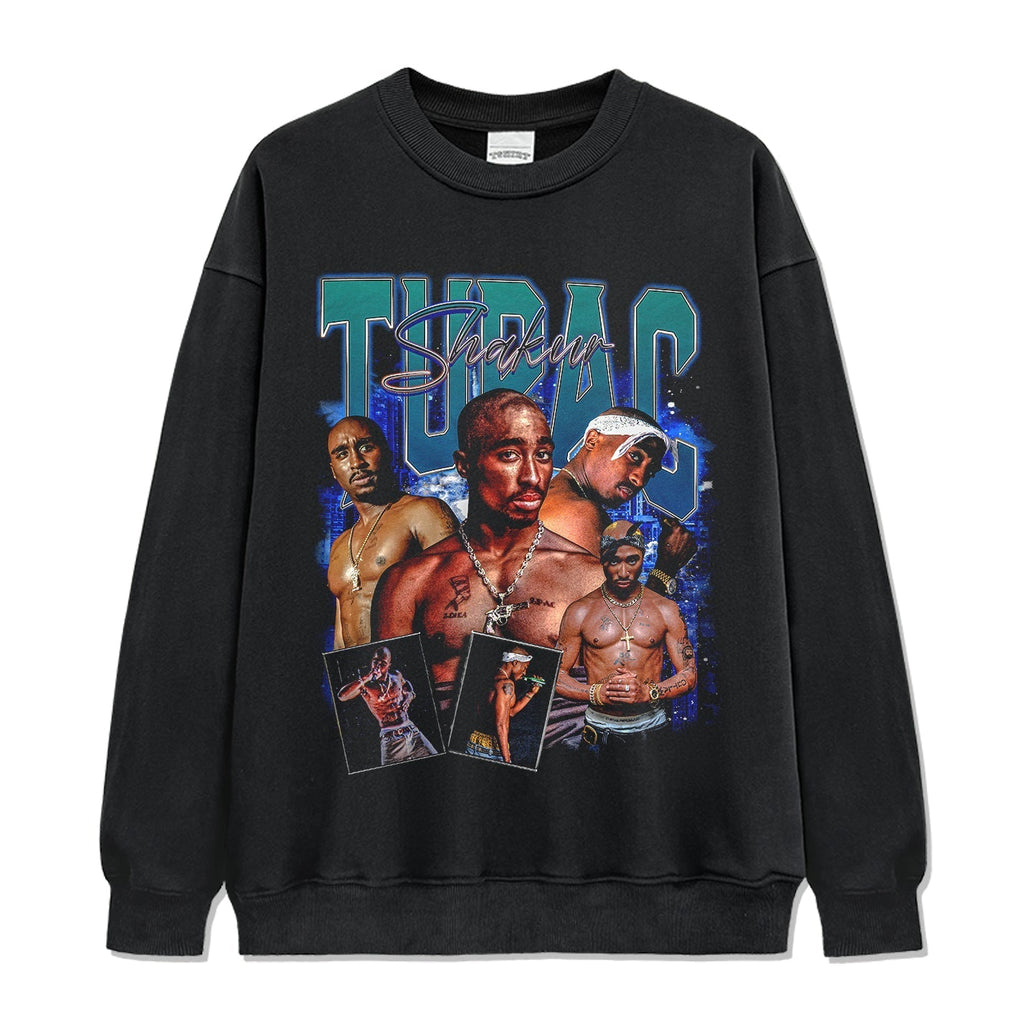 Tupac Shakur Sweatshirt Style005 T-Shirts, Hoodie | CoreVibeTees.com (Image 1)