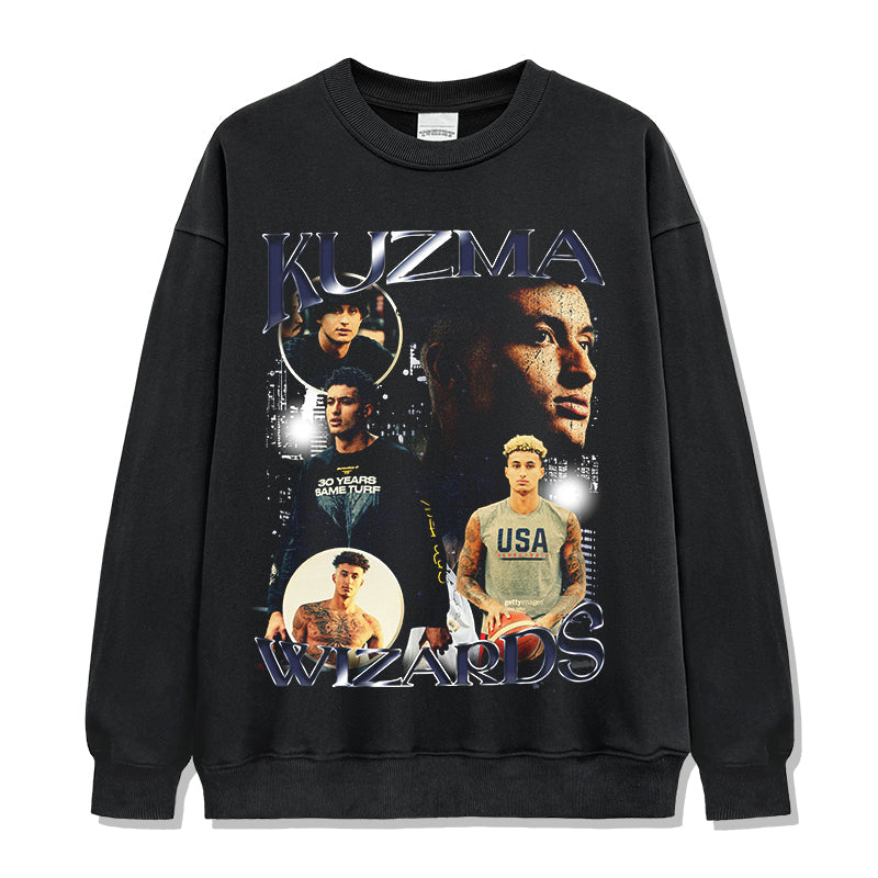 Kyle Kuzma Sweatshirt NBA T-Shirts, Hoodie | CoreVibeTees.com (Image 1)