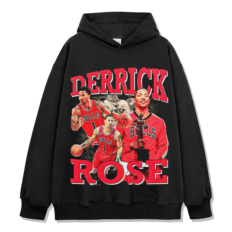 Derrick Rose HOODIE NBA 2024 T-Shirts, Sweatshirt | CoreVibeTees.com (Image 1)