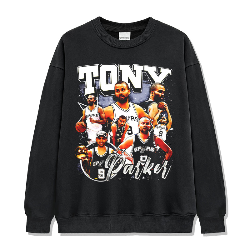 Tony Parker Sweatshirt NBA T-Shirts, Hoodie | CoreVibeTees.com (Image 1)