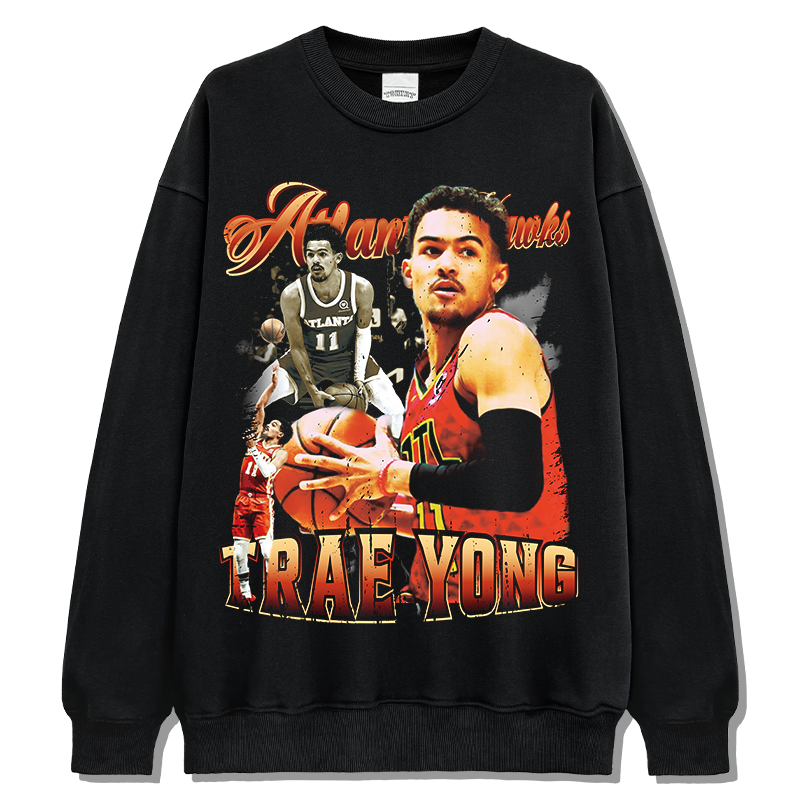 Trae Young Sweatshirt NBA T-Shirts, Hoodie | CoreVibeTees.com (Image 1)