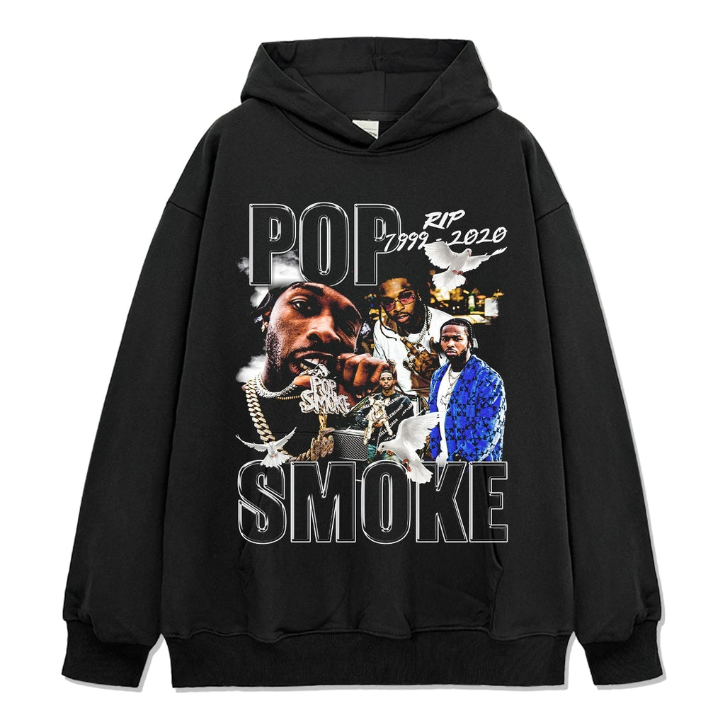 Pop Smoke Hoodie Style001 T-Shirts, Sweatshirt | CoreVibeTees.com (Image 1)