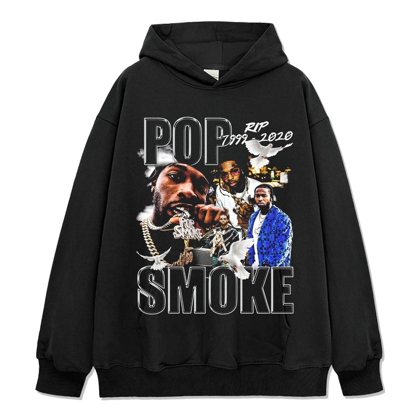 Pop Smoke Hoodie Style001 T-Shirts, Sweatshirt | CoreVibeTees.com (Image 1)