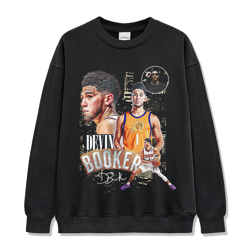 Devin Booker Sweatshirt NBA Style002 T-Shirts, Hoodie | CoreVibeTees.com (Image 1)