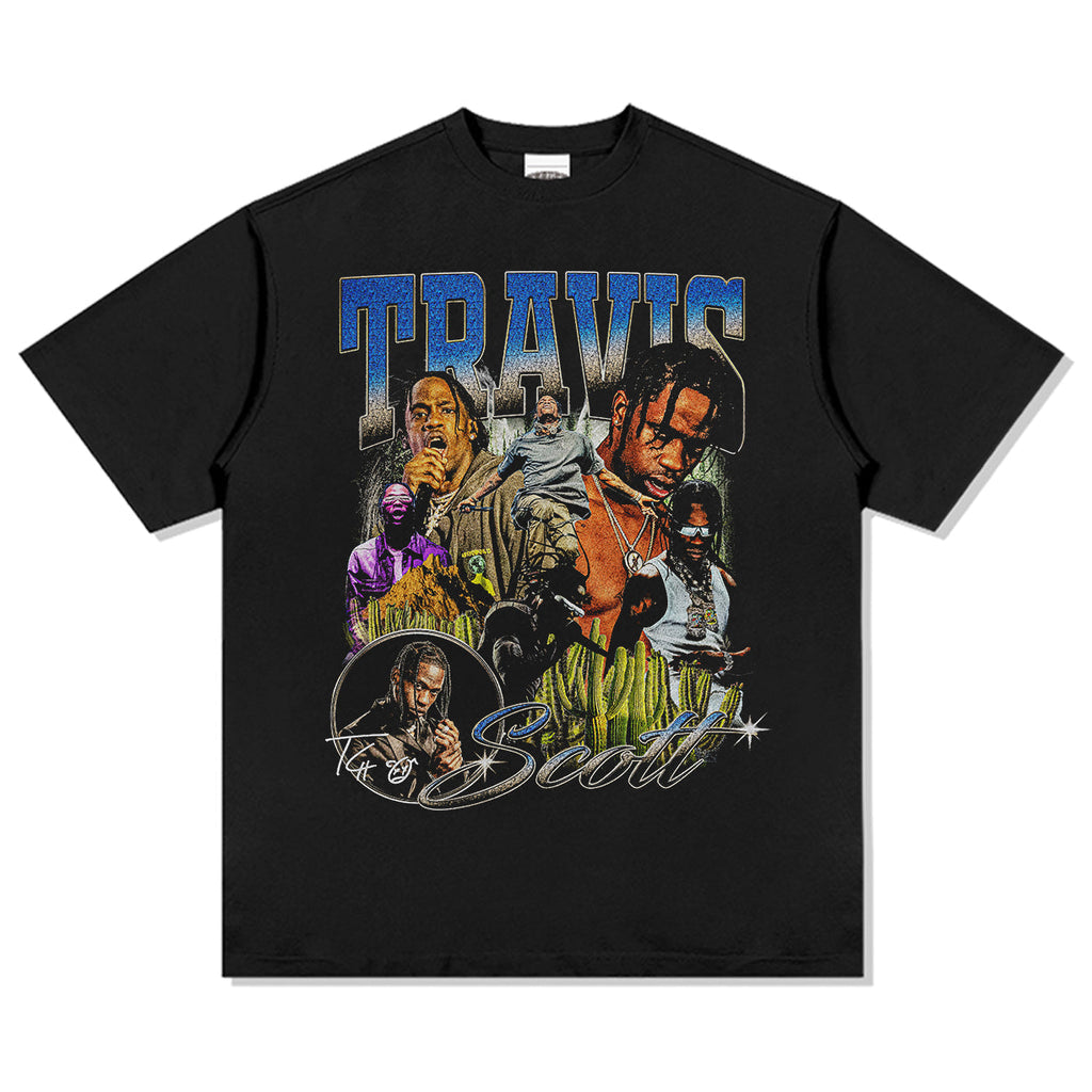 Travis Scott Tee Style001 Hoodie, Sweatshirt | CoreVibeTees.com (Image 1)