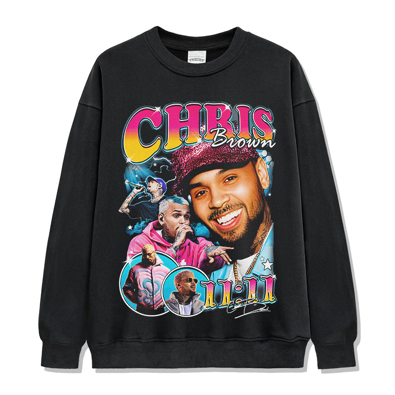 Chris Brown Sweatshirt Style003 T-Shirts, Hoodie | CoreVibeTees.com (Image 1)