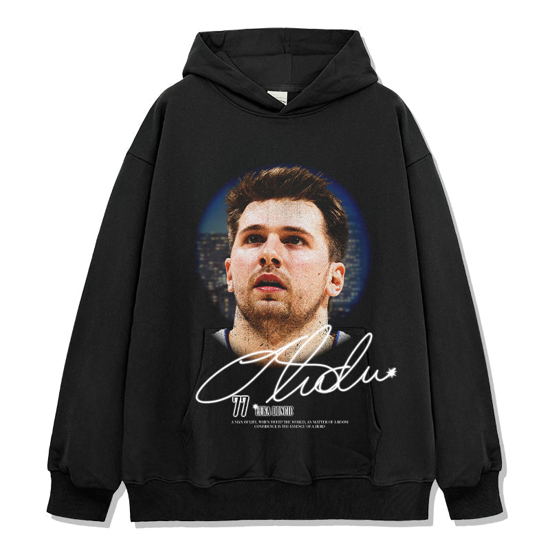 Luka Doncic HOODIE NBA Style001 T-Shirts, Sweatshirt | CoreVibeTees.com (Image 1)