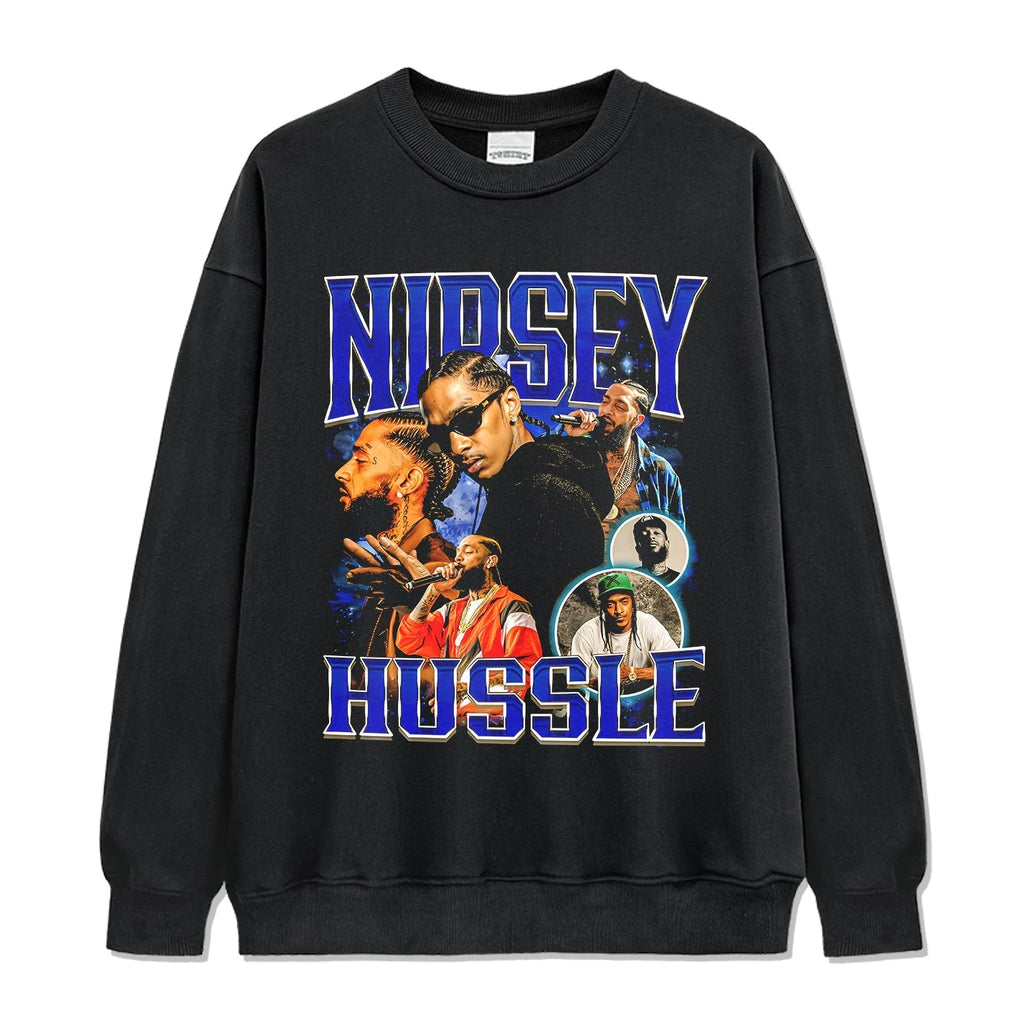 Nipsey Hussle Sweatshirt Style004 T-Shirts, Hoodie | CoreVibeTees.com (Image 1)