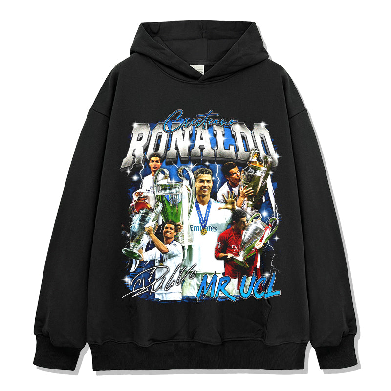 Cristiano Ronaldo "Signature"Hoodie Style001 T-Shirts, Sweatshirt | CoreVibeTees.com (Image 1)