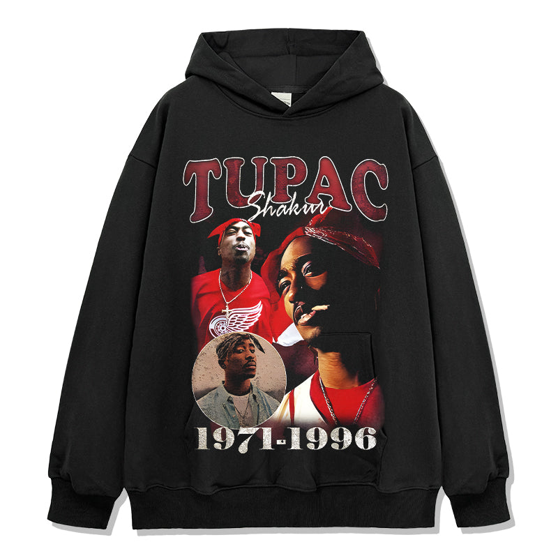 Tupac Shakur Hoodie Style028 T-Shirts, Sweatshirt | CoreVibeTees.com (Image 1)