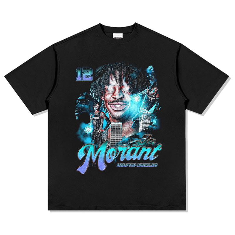 Ja Morant TEE NBA Style007 Hoodie, Sweatshirt | CoreVibeTees.com (Image 1)