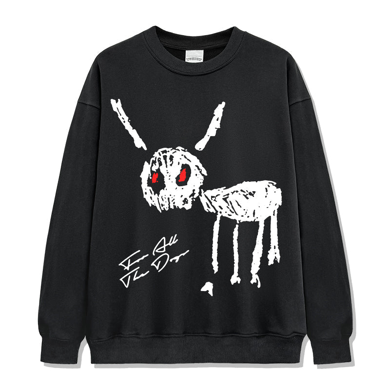 For All The Dogs By Drake Sweatshirt Style001 T-Shirts, Hoodie | CoreVibeTees.com (Image 1)