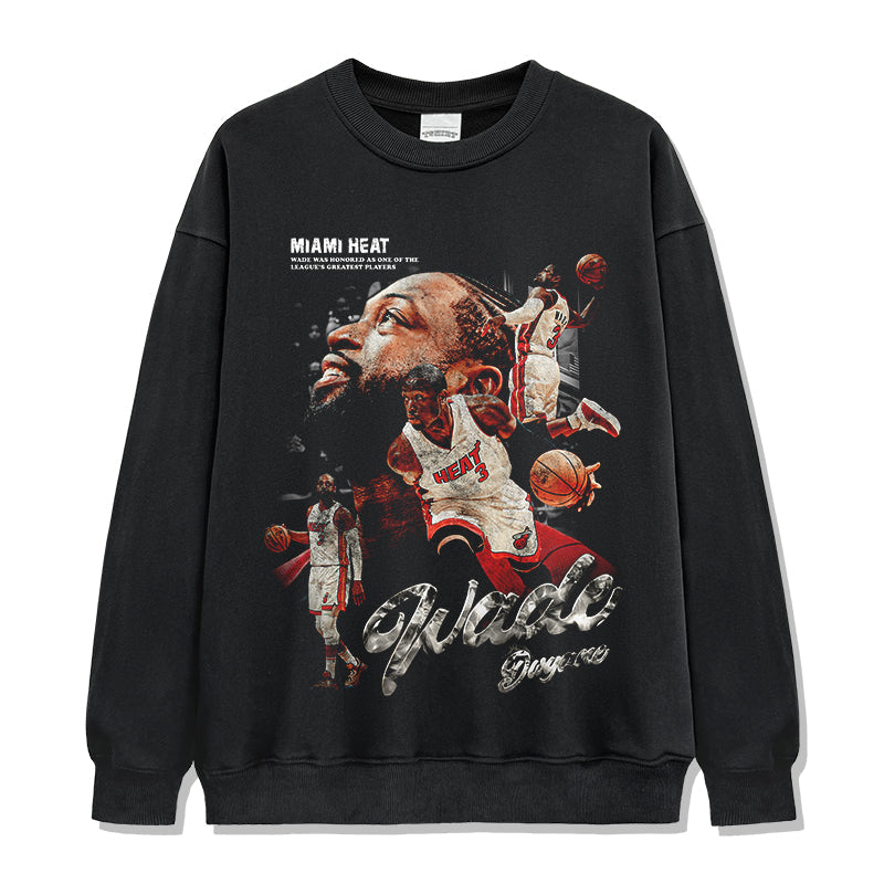 Dwyane Wade Sweatshirt NBA T-Shirts, Hoodie | CoreVibeTees.com (Image 1)