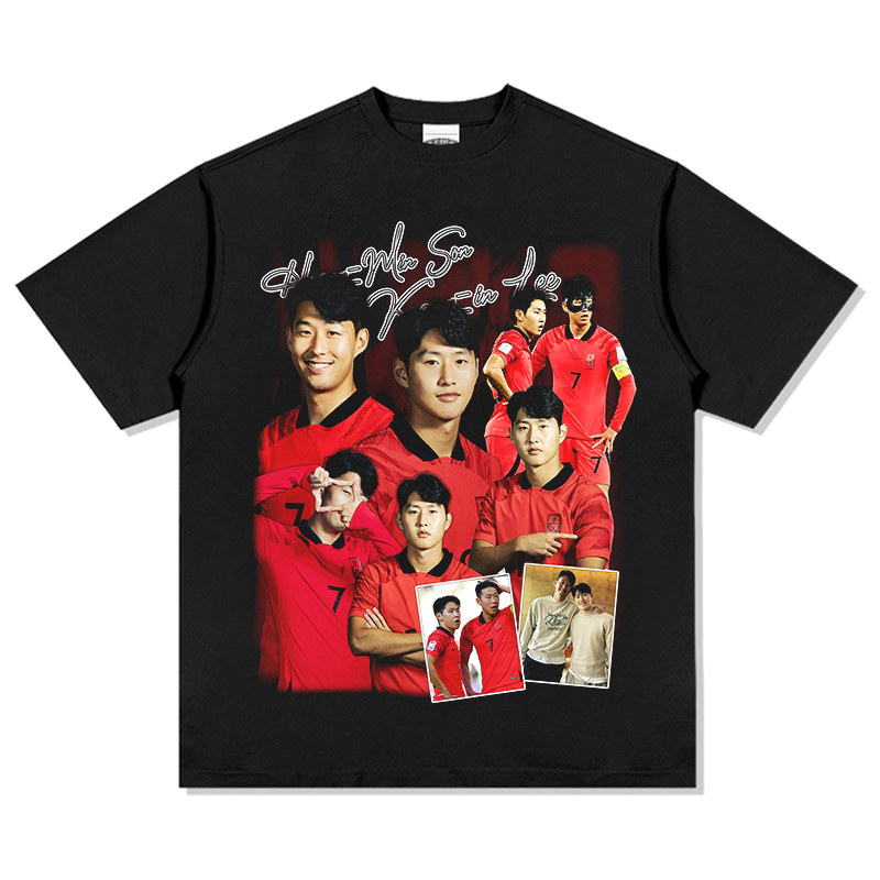 Hueng-Min Son, Lee Kang-in TEE Hoodie, Sweatshirt | CoreVibeTees.com (Image 1)