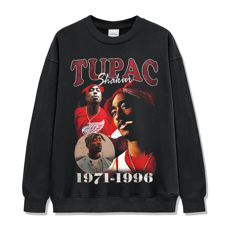 Tupac Shakur Sweatshirt Style028 T-Shirts, Hoodie | CoreVibeTees.com (Image 1)