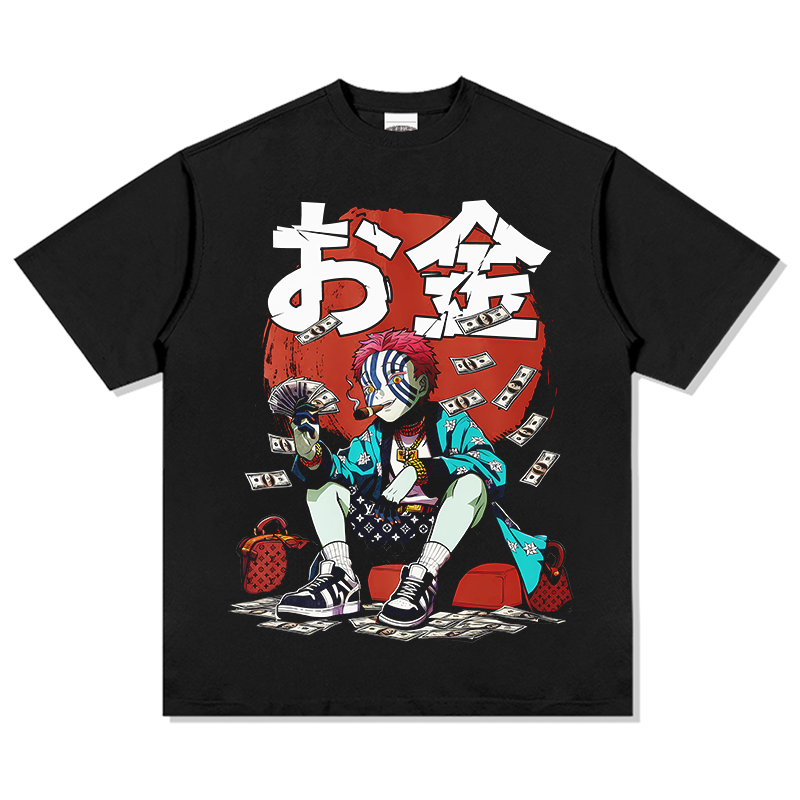 Okane "Anime" TEE Hoodie, Sweatshirt | CoreVibeTees.com (Image 1)