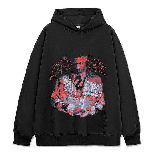 21 SAVAGE HOODIE T-Shirts, Sweatshirt | CoreVibeTees.com (Image 1)