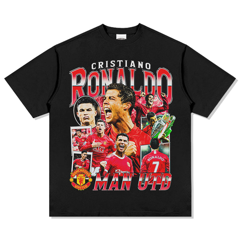 Cristiano Ronaldo "Man Utd" TEE Hoodie, Sweatshirt | CoreVibeTees.com (Image 1)