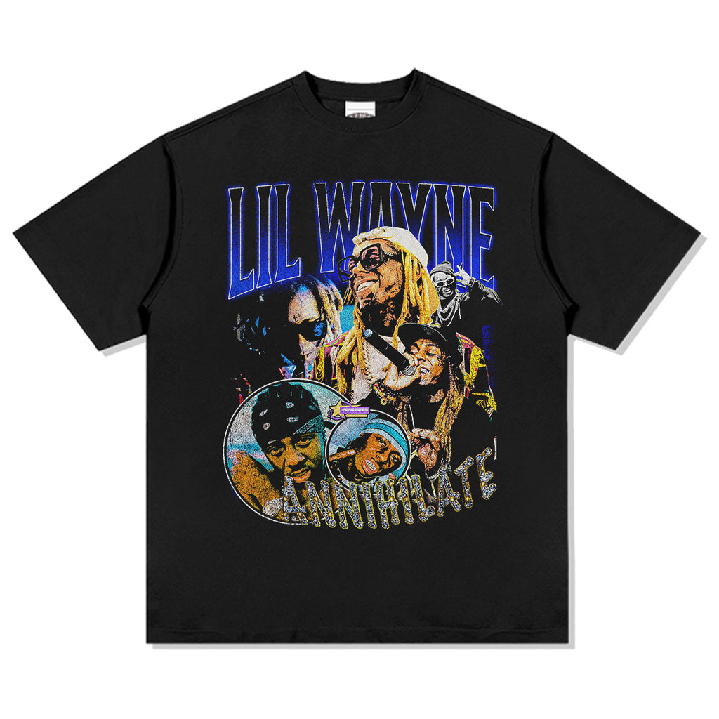 Annihilate By Lil Wayne Tee Hoodie, Sweatshirt | CoreVibeTees.com (Image 1)