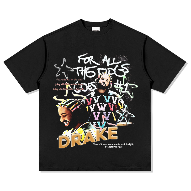 For All the Dogs By Drake TEE Hoodie, Sweatshirt | CoreVibeTees.com (Image 2)