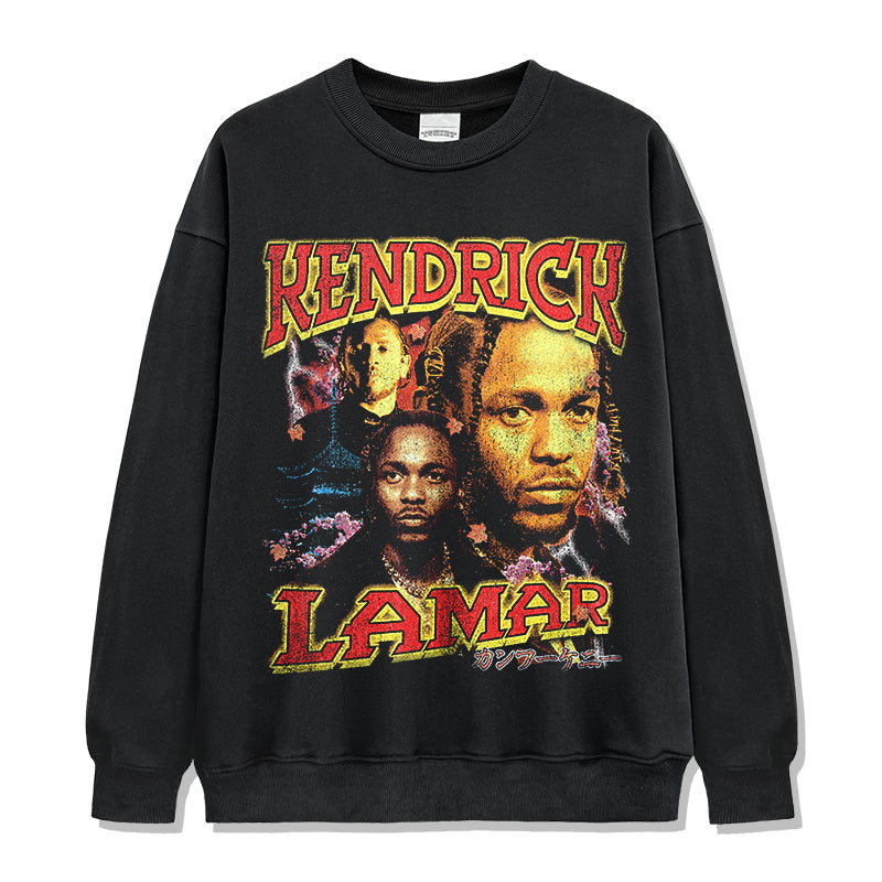 Kendrick Lamar Sweatshirt Style006 T-Shirts, Hoodie | CoreVibeTees.com (Image 1)