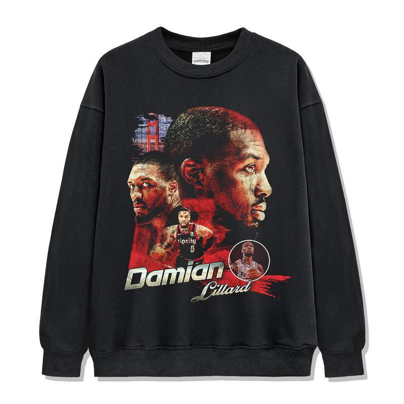 Damian Cillard Sweatshirt NBA T-Shirts, Hoodie | CoreVibeTees.com (Image 1)