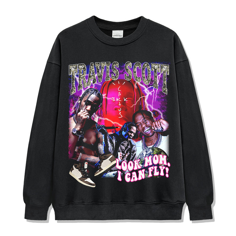 Travis Scott Sweatshirt Style017 T-Shirts, Hoodie | CoreVibeTees.com (Image 1)