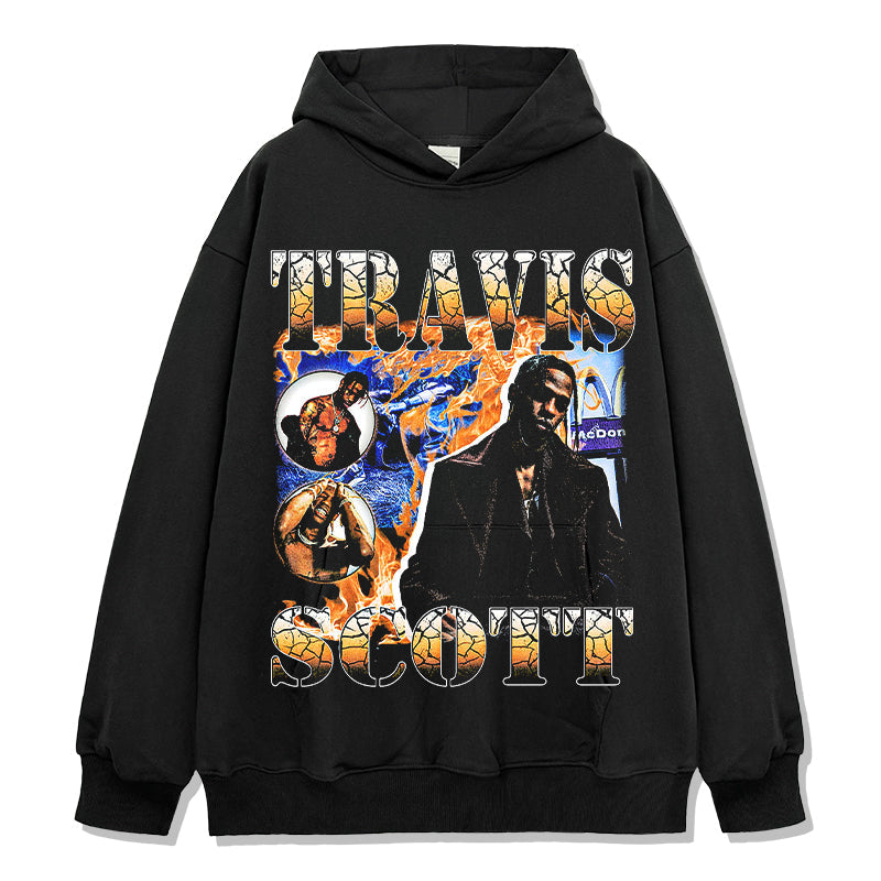 Travis Scott Hoodie Style021 T-Shirts, Sweatshirt | CoreVibeTees.com (Image 1)