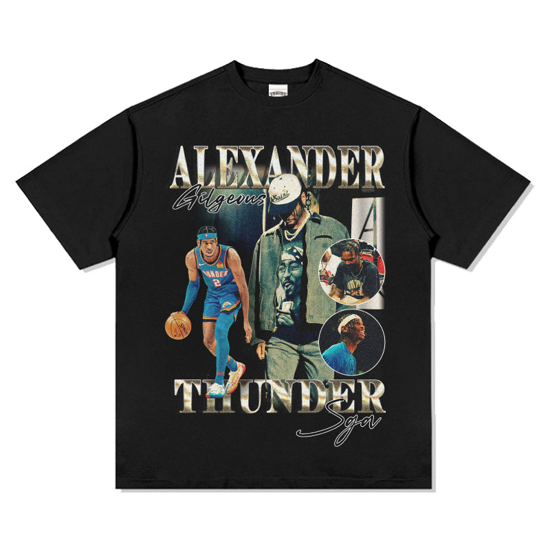 Shai Gilgeous Alexander TEE NBA Hoodie, Sweatshirt | CoreVibeTees.com (Image 1)