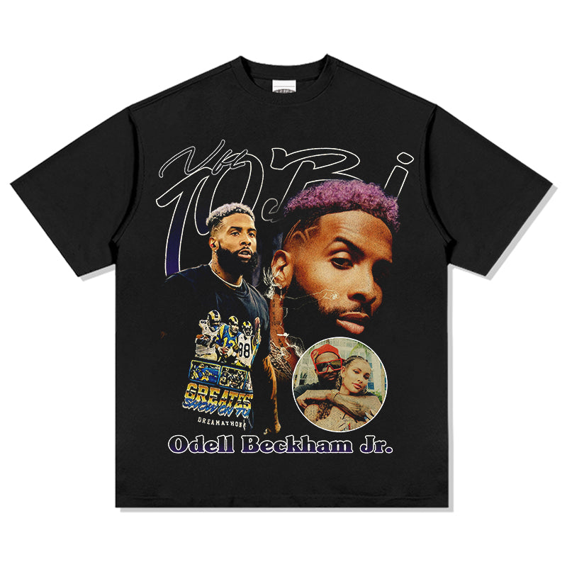 Odell Beckham Jr TEE NBA Style004 Hoodie, Sweatshirt | CoreVibeTees.com (Image 1)